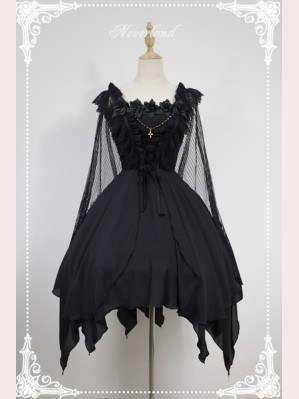 Souffle Song Undead Ballet Lolita Dress JSK (without shawl)